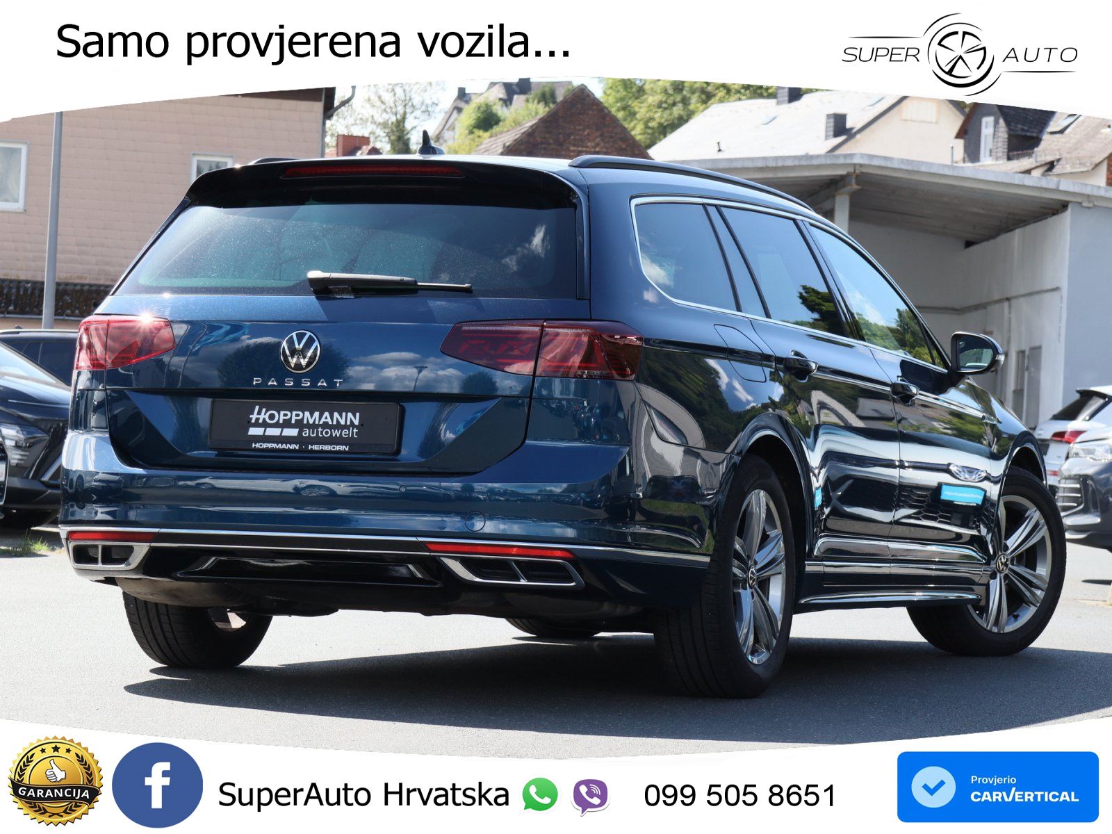 Volkswagen Passat Variant 2.0 TSI (190 KS) DSG R-Line MATRIX+GR SJED+KAM