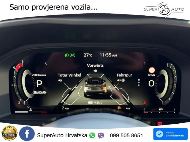 Nissan Qashqai 1.3 DIG-T (158 KS) Xtronic LED+GR SJED+ACC