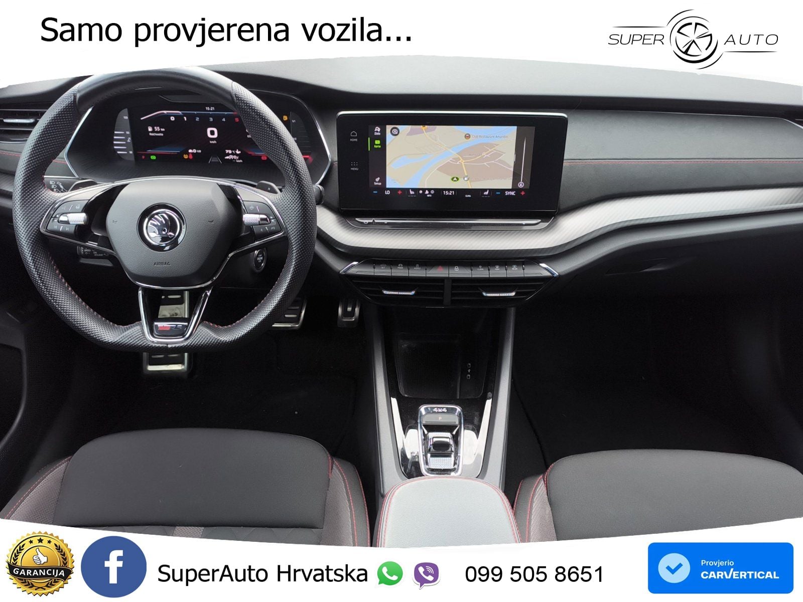 Škoda Octavia Combi RS 2.0 TDI (200 KS) 4x4 DSG LED+GR SJED+ACC