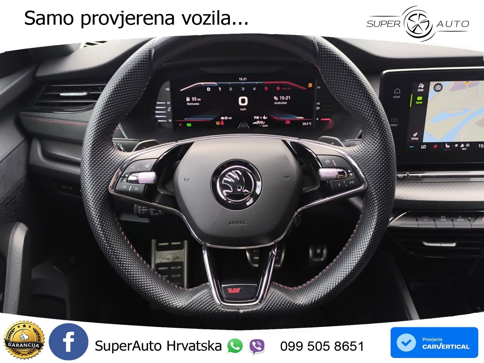Škoda Octavia Combi RS 2.0 TDI (200 KS) 4x4 DSG LED+GR SJED+ACC