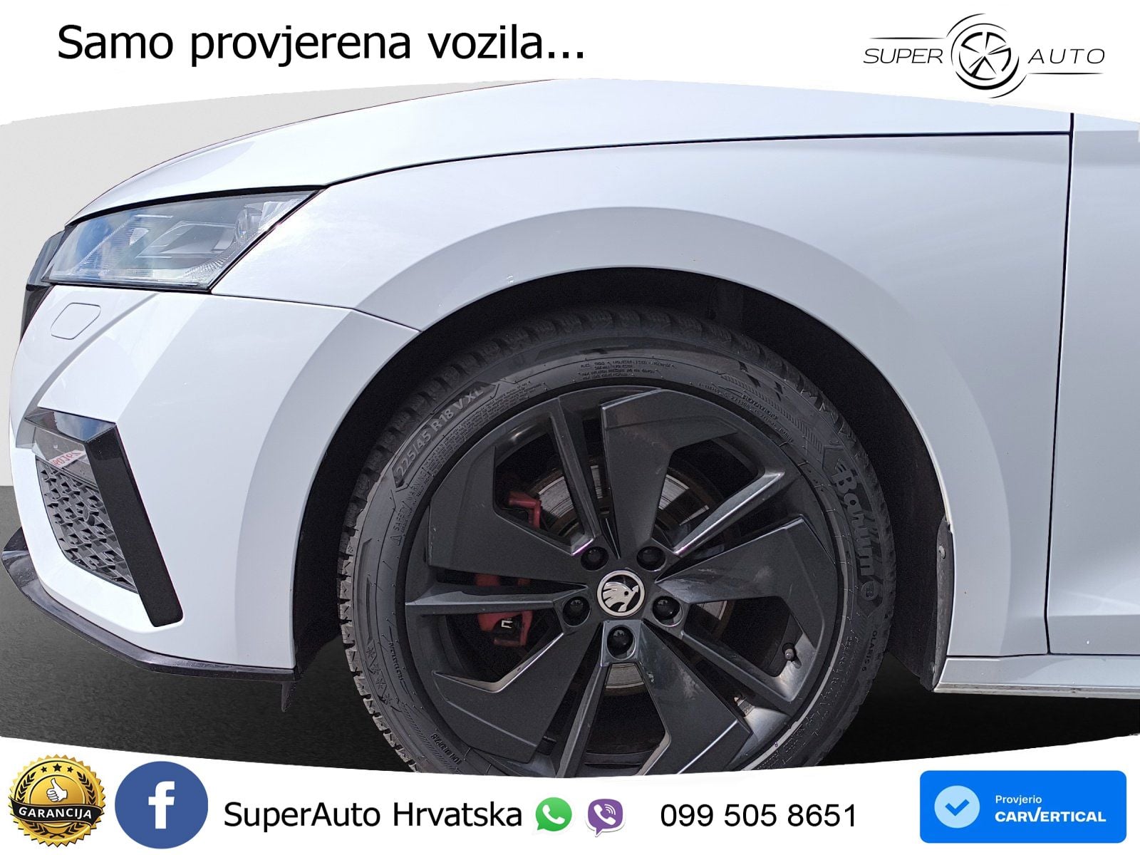 Škoda Octavia Combi RS 2.0 TDI (200 KS) 4x4 DSG LED+GR SJED+ACC