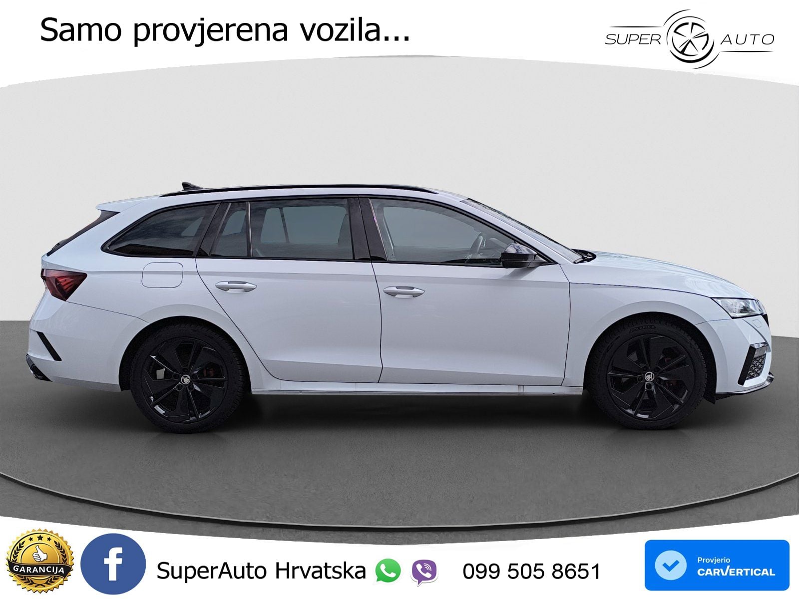 Škoda Octavia Combi RS 2.0 TDI (200 KS) 4x4 DSG LED+GR SJED+ACC
