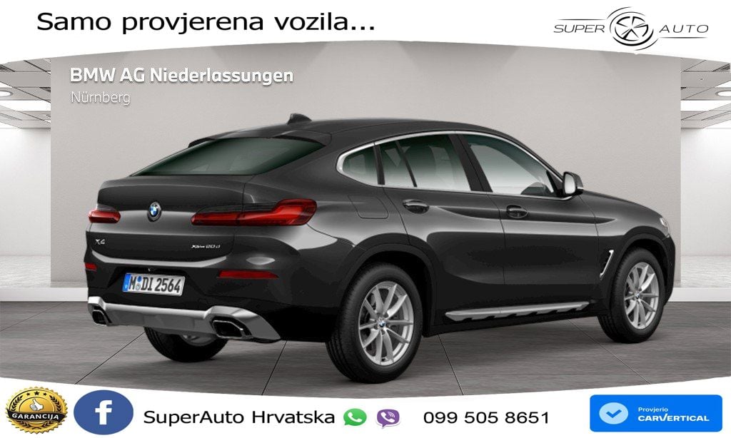 BMW X4 20d (190 KS) xDrive Steptronic