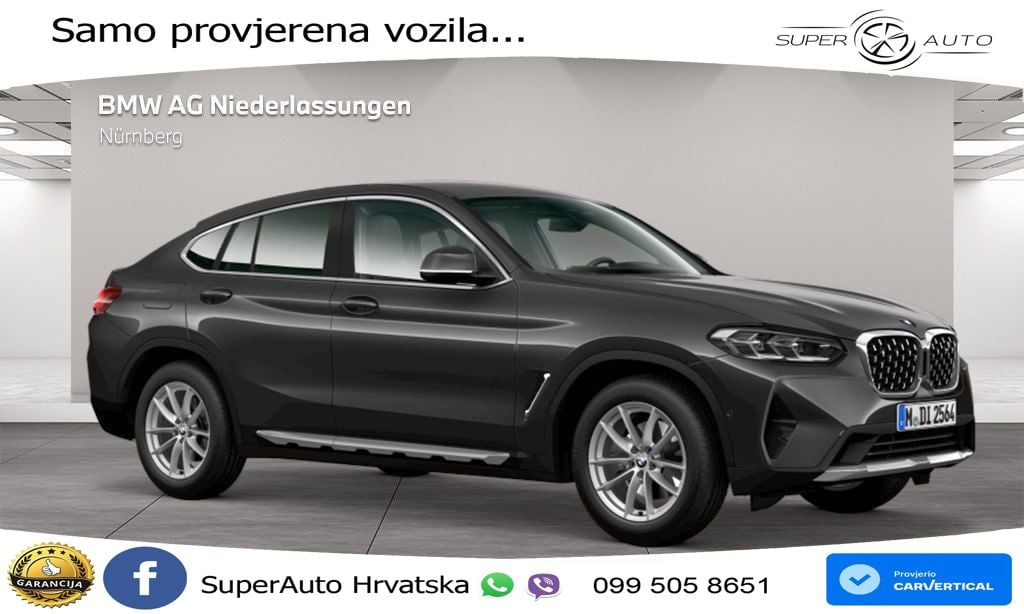 BMW X4 20d (190 KS) xDrive Steptronic