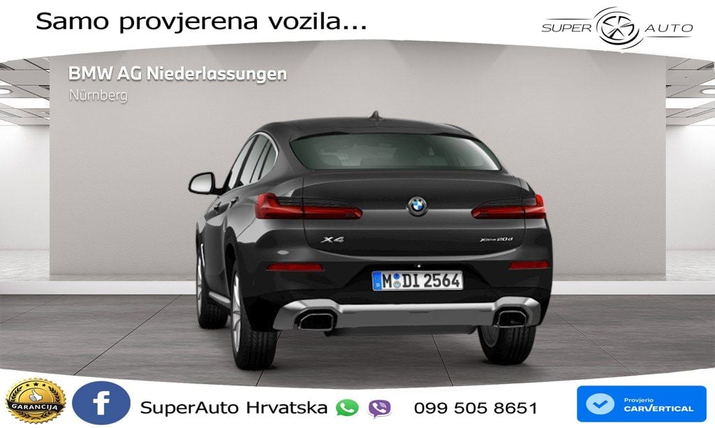 BMW X4 20d (190 KS) xDrive Steptronic