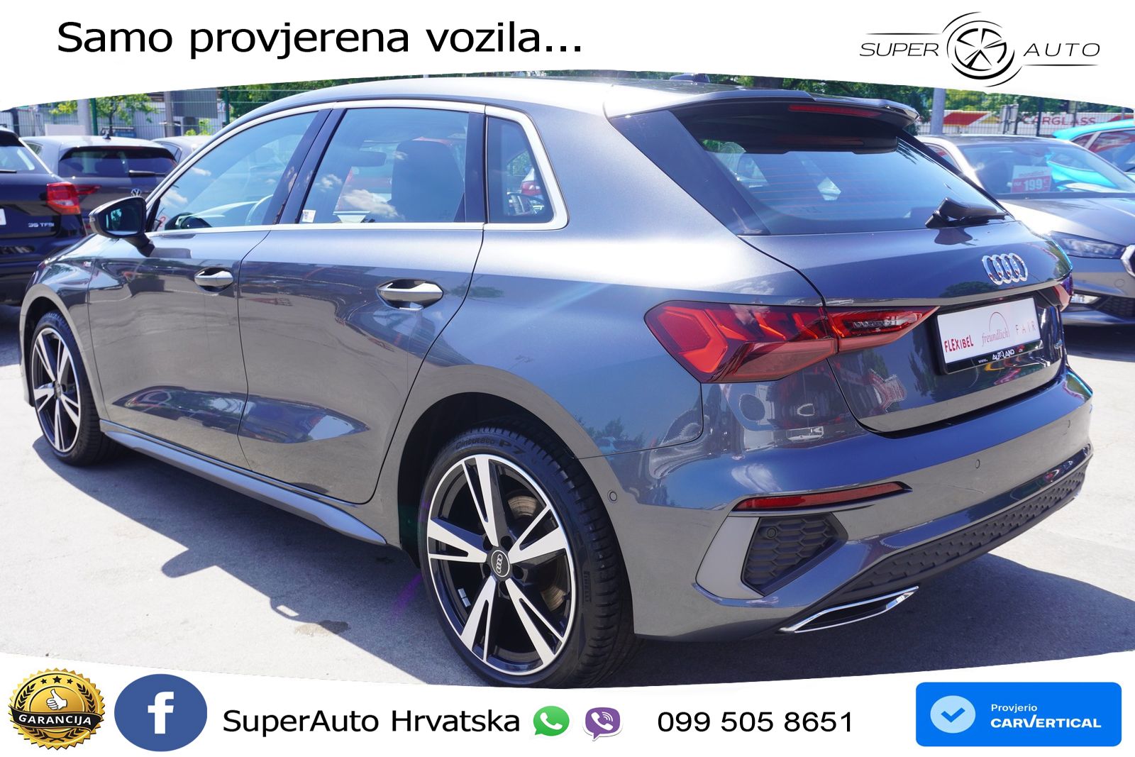 Audi A3 40 TFSI (190 KS) quattro S tronic S line