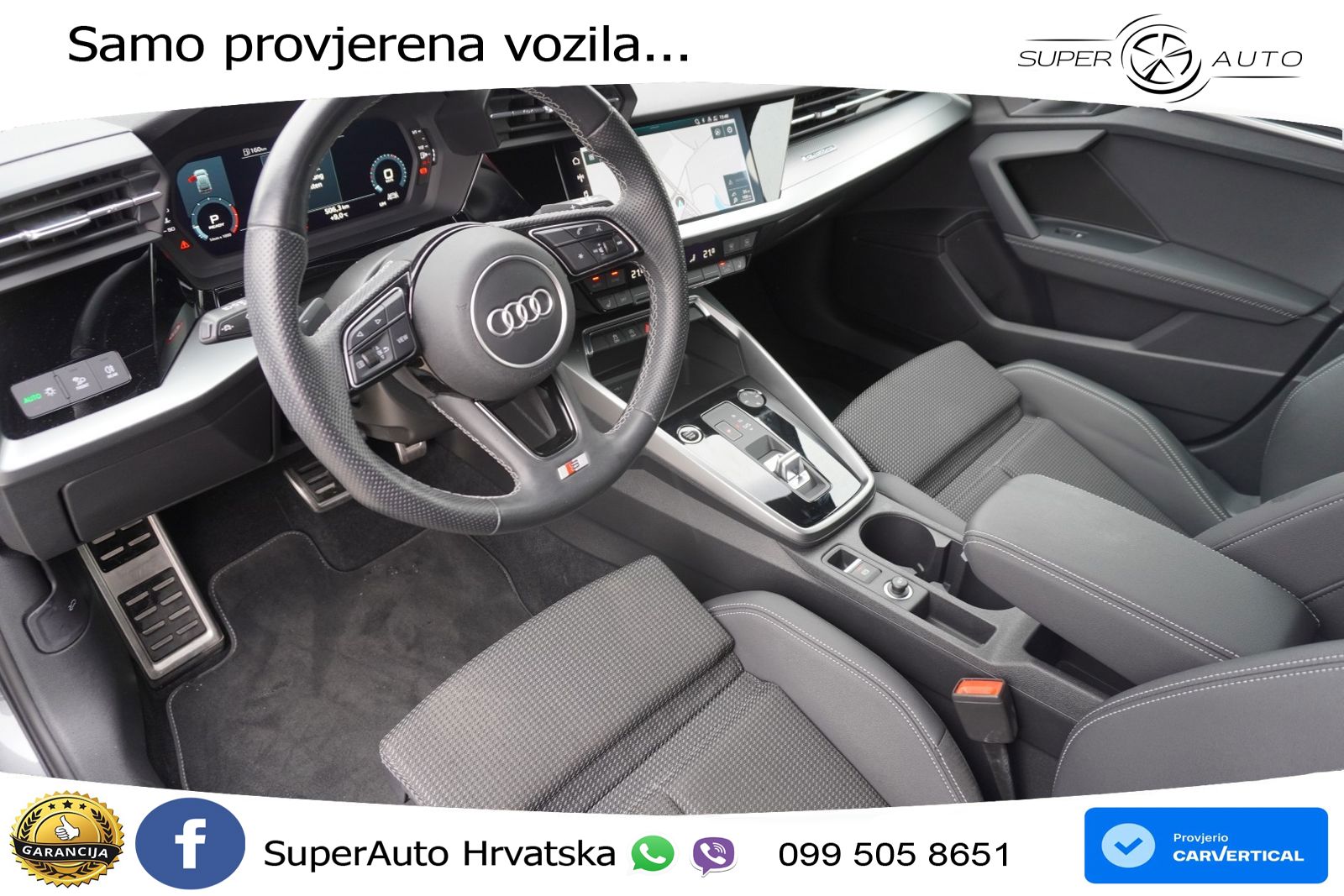 Audi A3 40 TFSI (190 KS) quattro S tronic S line