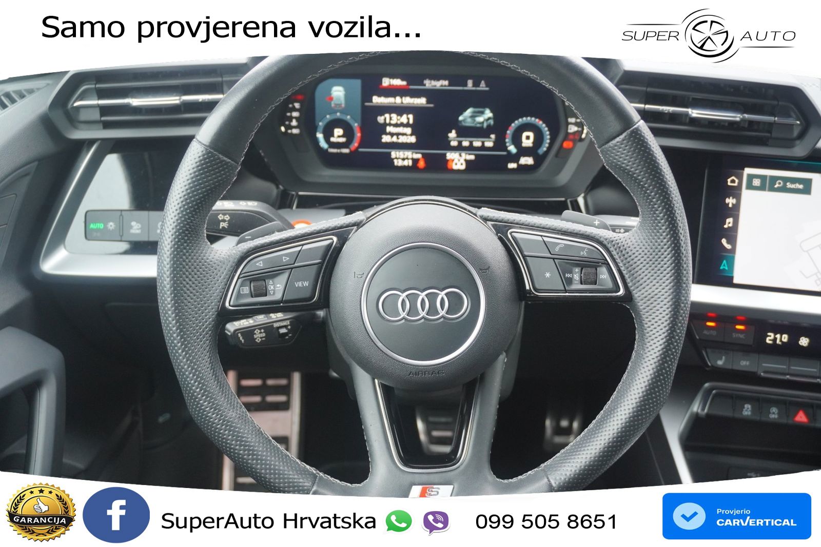 Audi A3 40 TFSI (190 KS) quattro S tronic S line