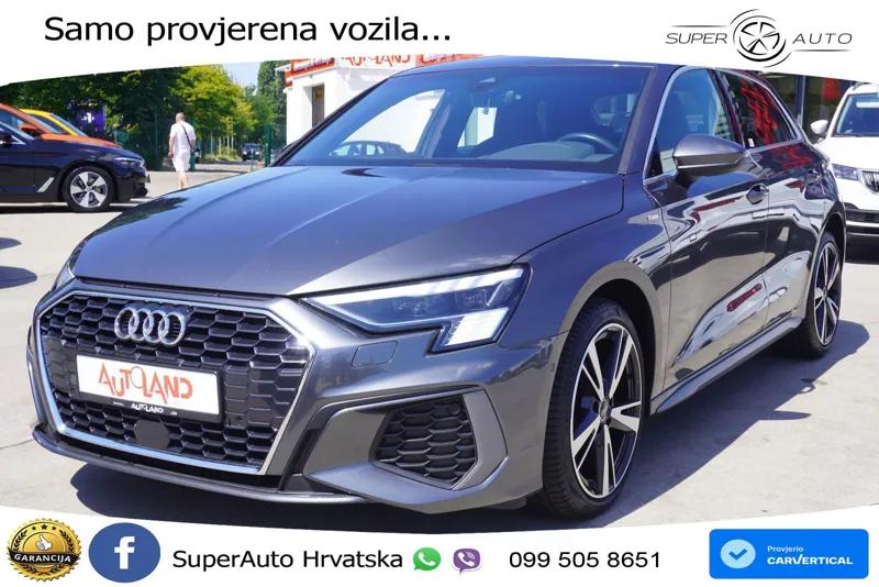 Audi A3 40 TFSI (190 KS) quattro S tronic S line