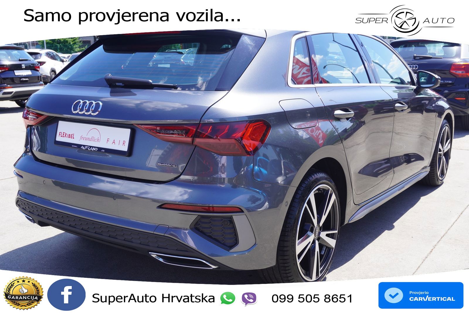 Audi A3 40 TFSI (190 KS) quattro S tronic S line