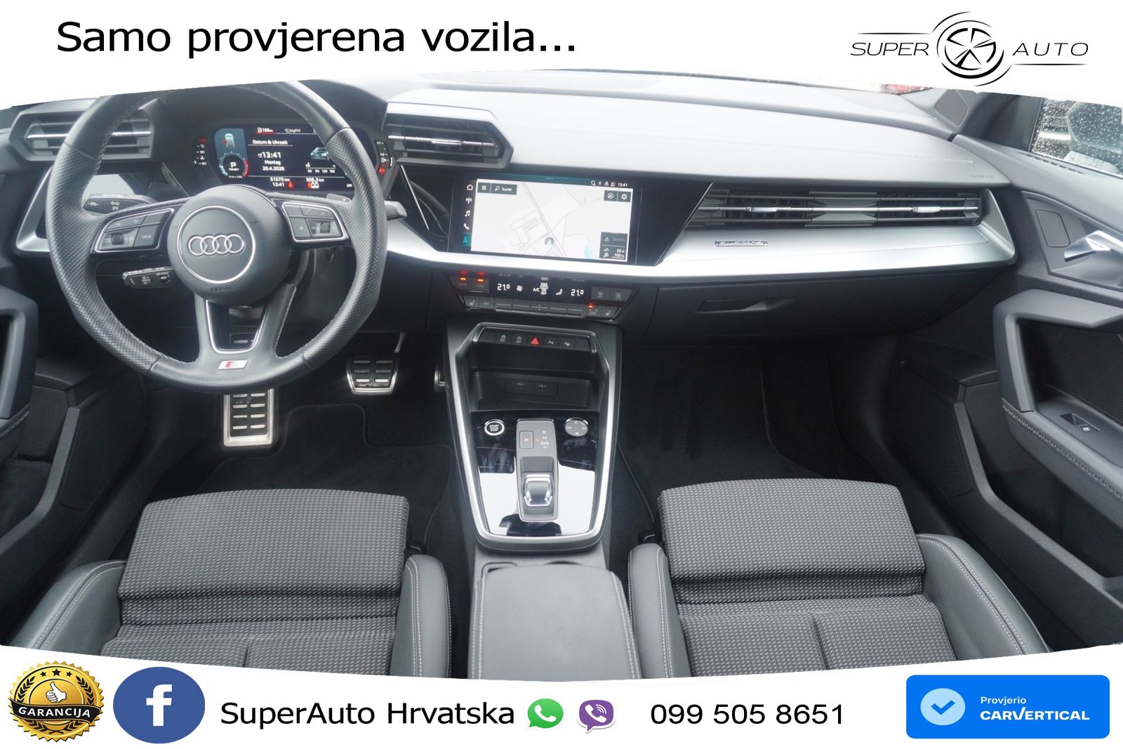 Audi A3 40 TFSI (190 KS) quattro S tronic S line