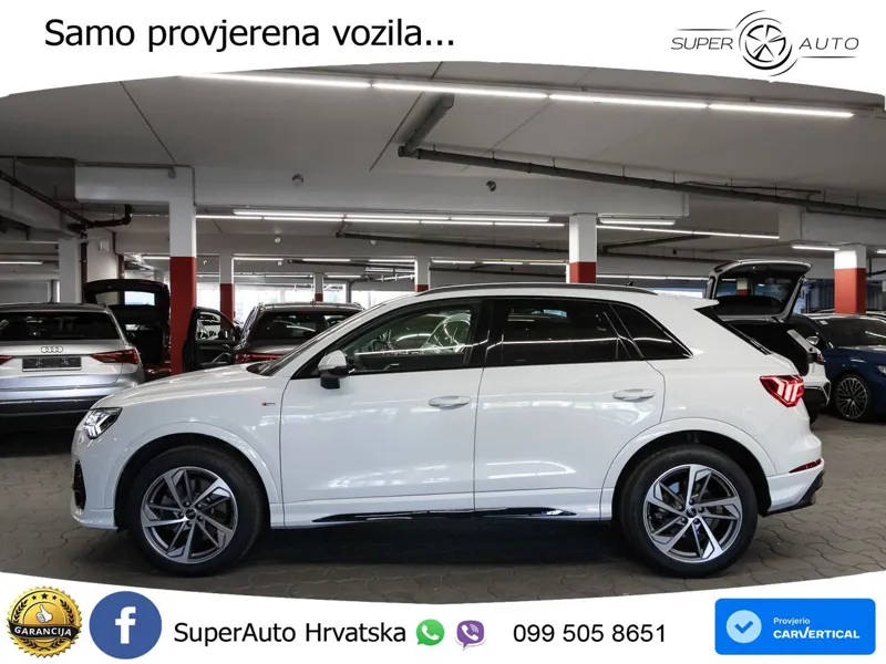 Audi Q3 40 TFSI (190 KS) quattro S tronic S line LED+GR SJED+ACC