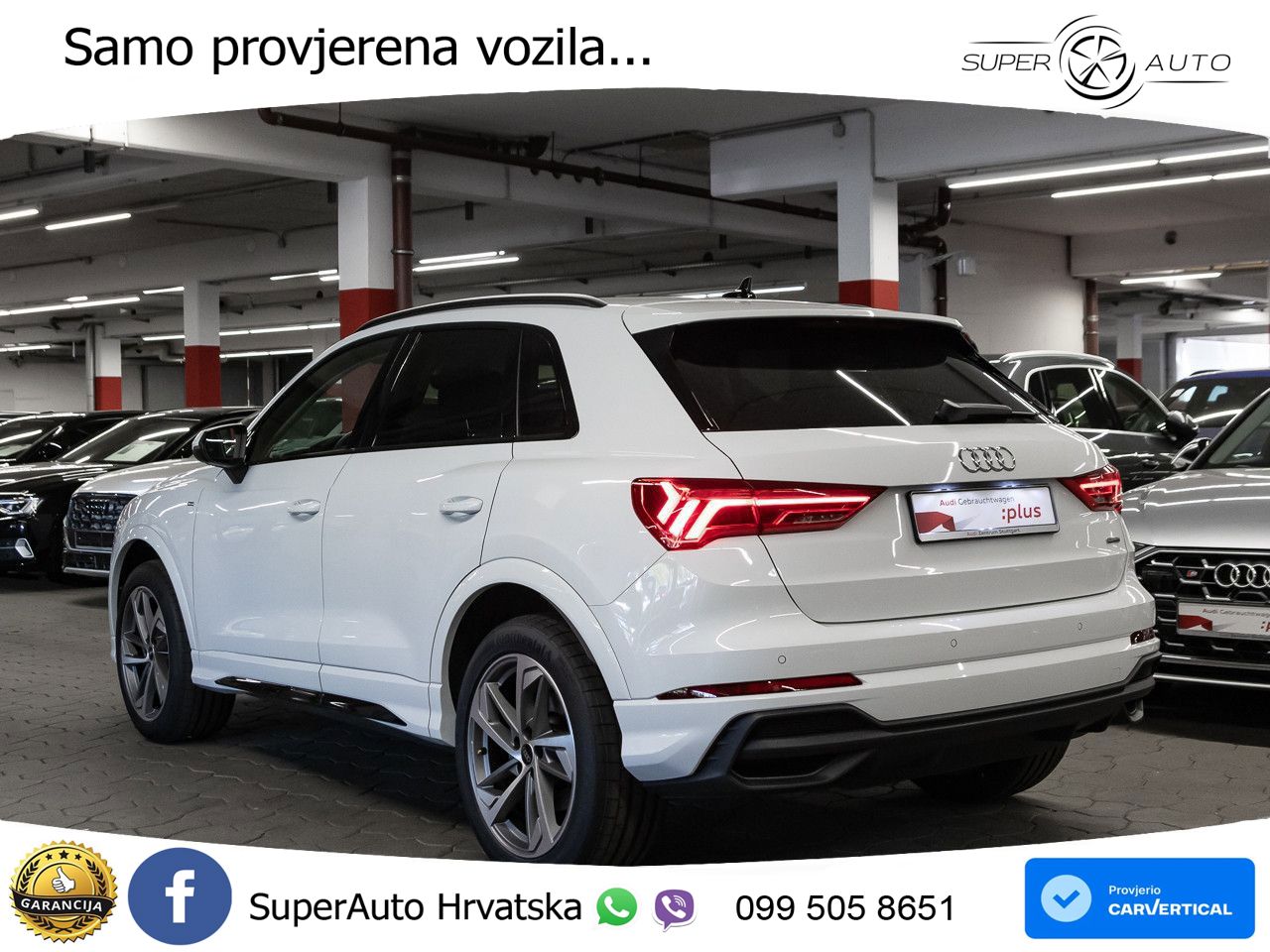 Audi Q3 40 TFSI (190 KS) quattro S tronic S line LED+GR SJED+ACC