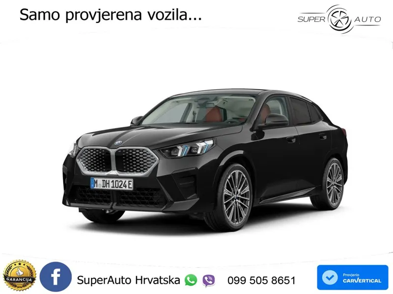 BMW iX2 66.5 kWh (313 KS) xDrive30 M Sport LED+GR SJED+ACC