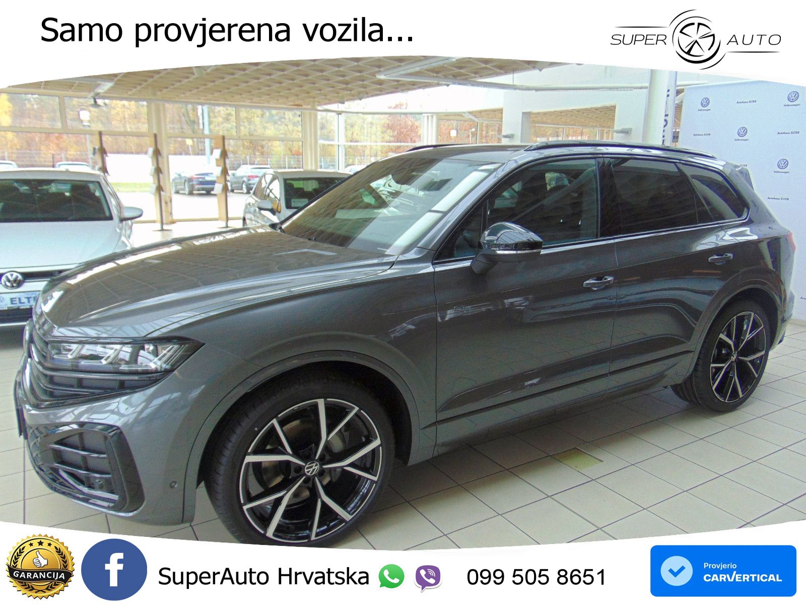 Volkswagen Touareg 3.0 V6 TDI (286 KS) 4MOTION Tiptronic ZRAČNI+ACC+GR SJED+KAM+PANO