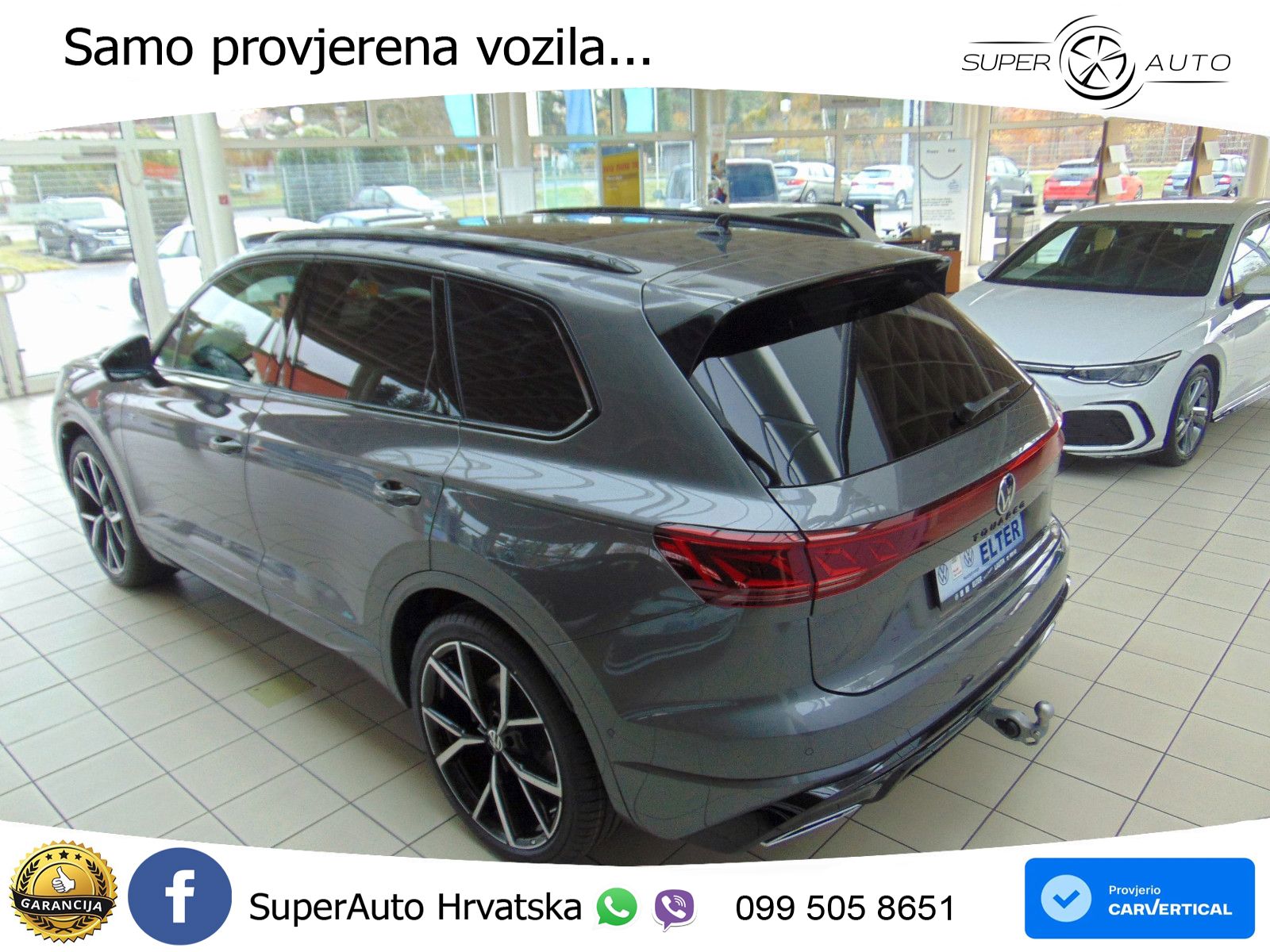 Volkswagen Touareg 3.0 V6 TDI (286 KS) 4MOTION Tiptronic ZRAČNI+ACC+GR SJED+KAM+PANO