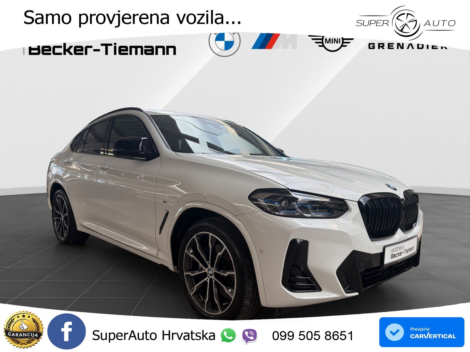 BMW X4 M40d (340 KS) xDrive Steptronic LED+GR SJED+ACC
