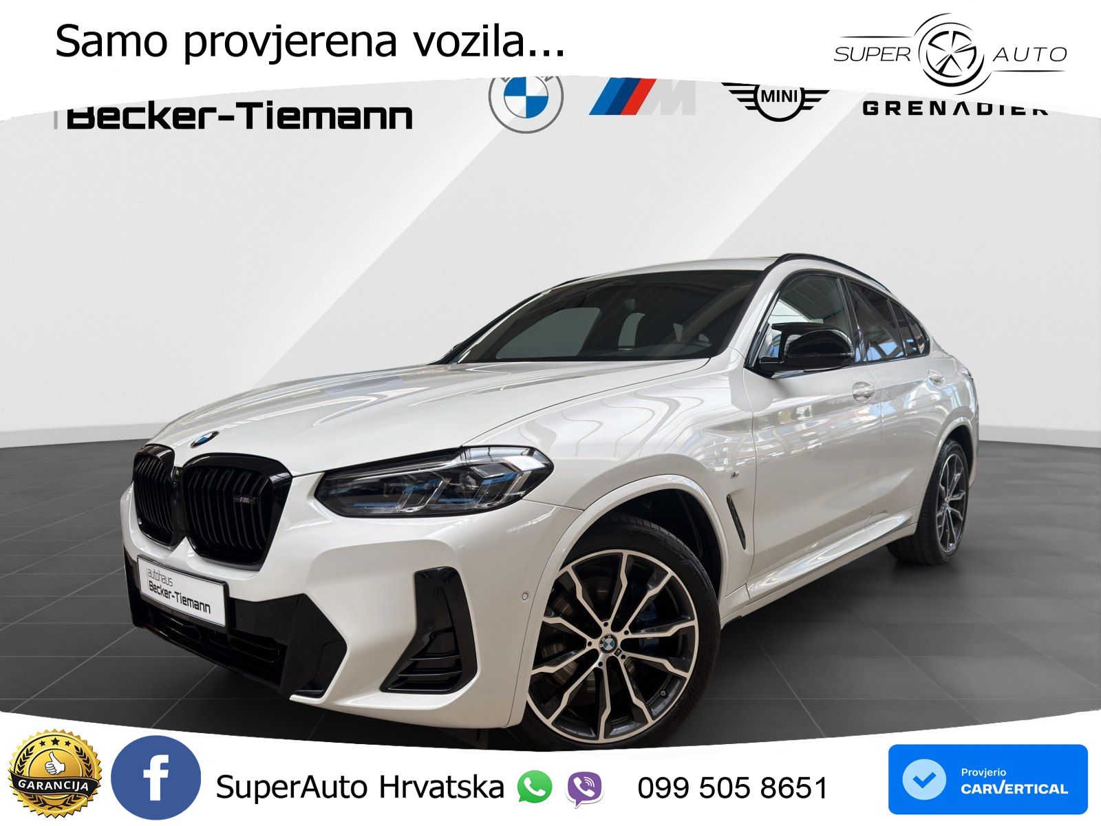 BMW X4 M40d (340 KS) xDrive Steptronic LED+GR SJED+ACC