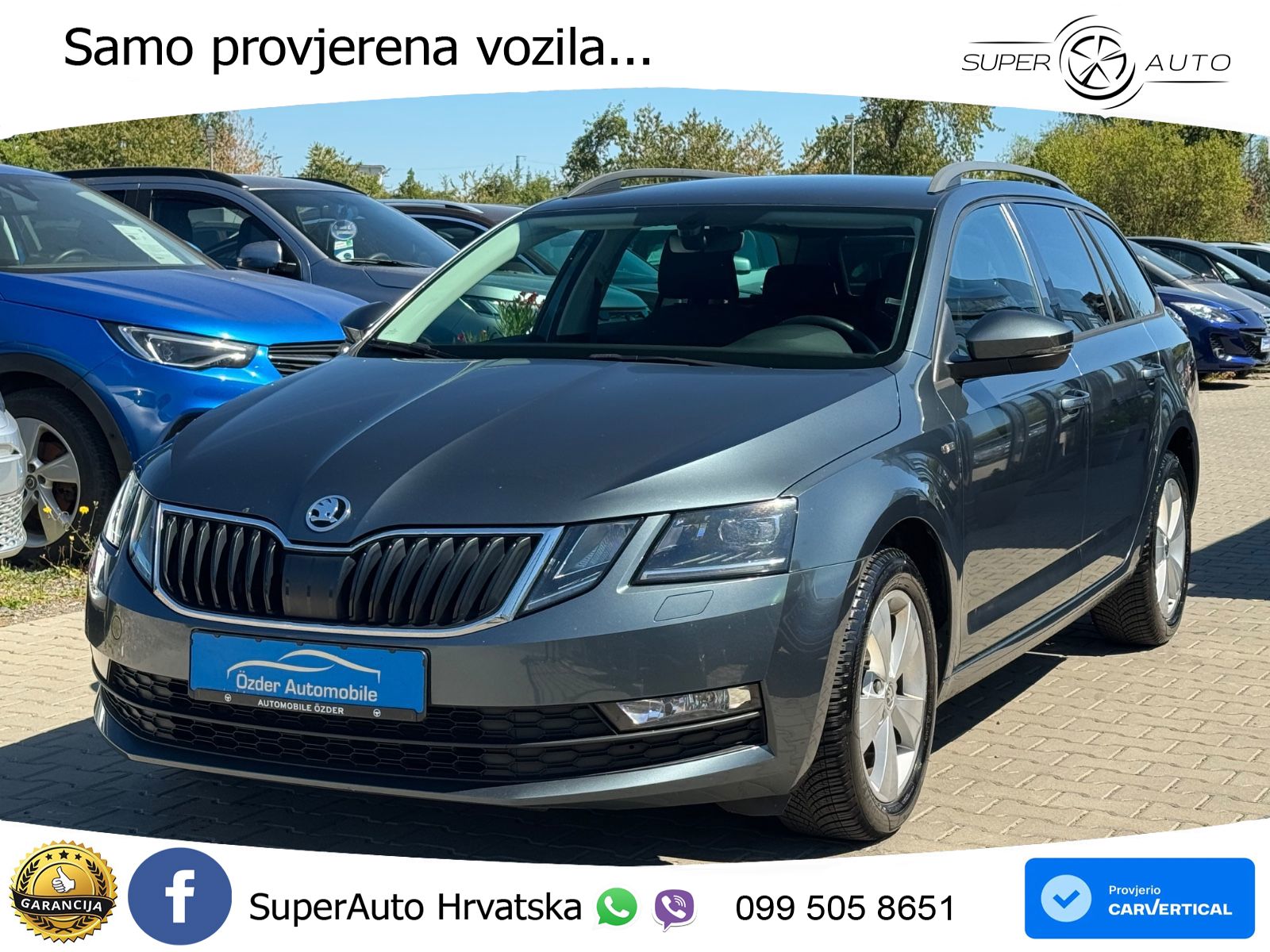 Škoda Octavia Combi 2.0 TDI (150 KS) DSG LED+GR SJED+ACC