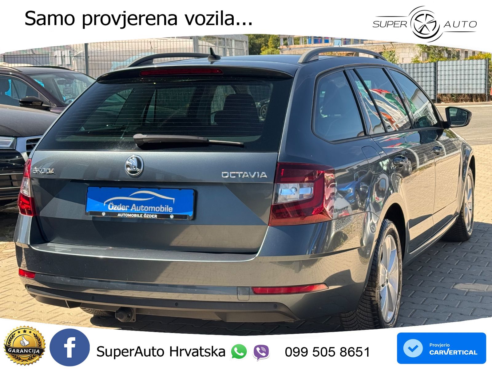 Škoda Octavia Combi 2.0 TDI (150 KS) DSG LED+GR SJED+ACC