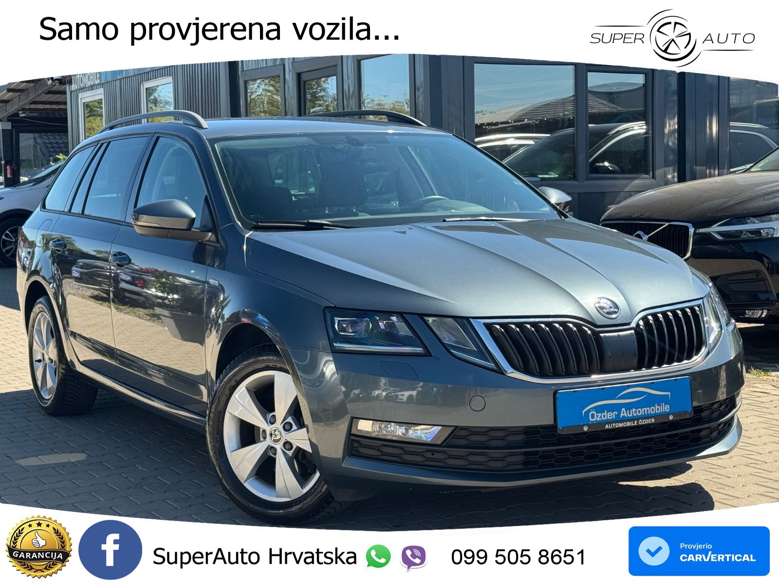 Škoda Octavia Combi 2.0 TDI (150 KS) DSG LED+GR SJED+ACC