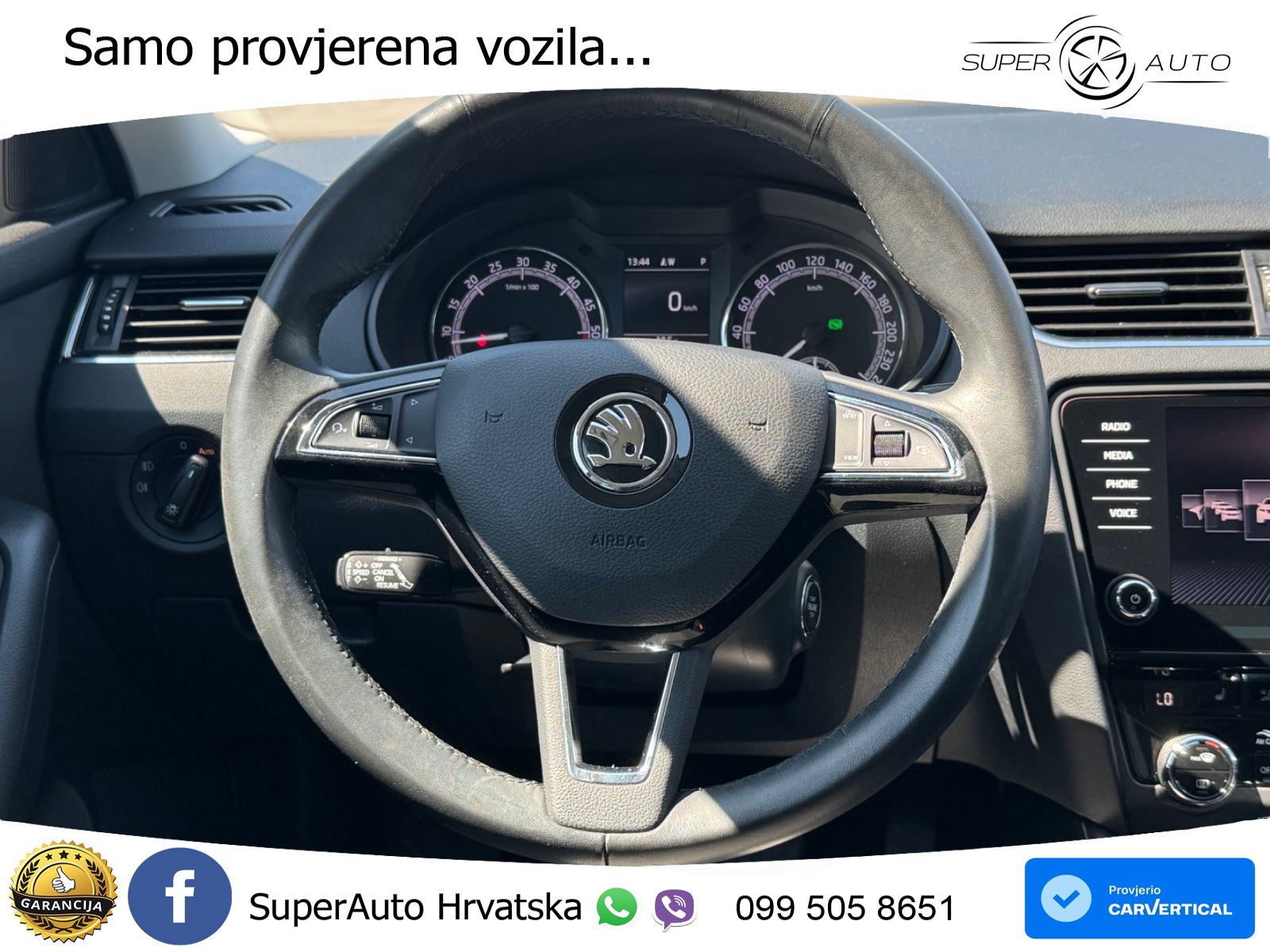 Škoda Octavia Combi 2.0 TDI (150 KS) DSG LED+GR SJED+ACC