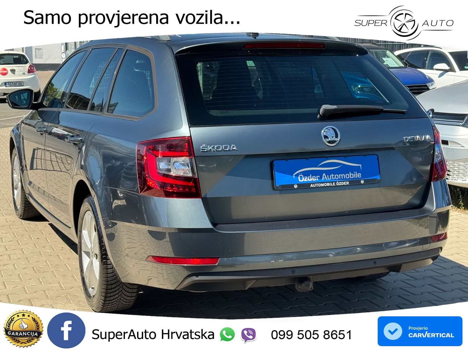 Škoda Octavia Combi 2.0 TDI (150 KS) DSG LED+GR SJED+ACC