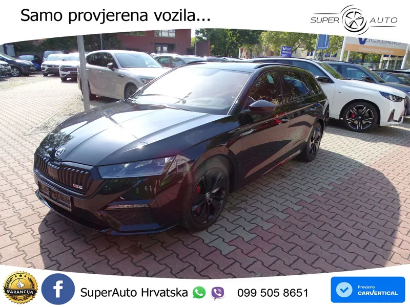 Škoda Octavia Combi RS 2.0 TSI (245 KS) DSG LED+GR SJED+ACC