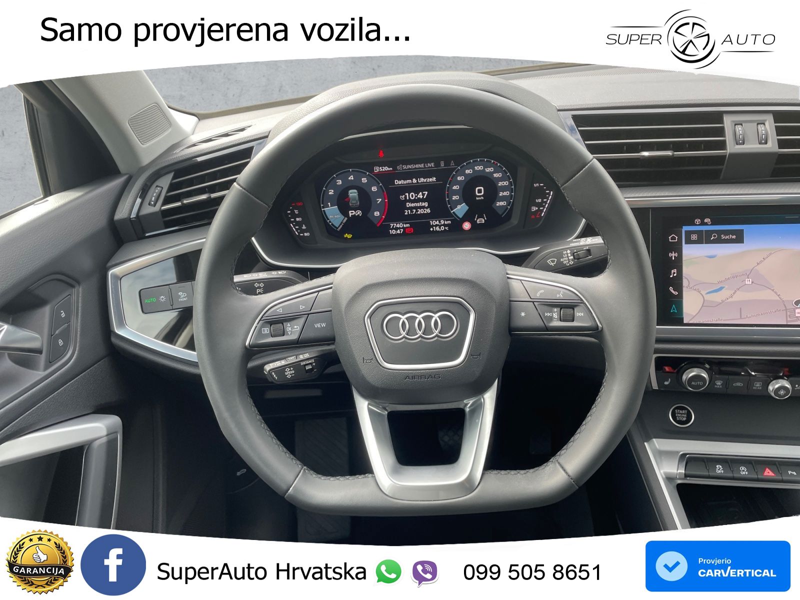 Audi Q3 35 TFSI (150 KS) S tronic advanced LED+GR SJED+ACC