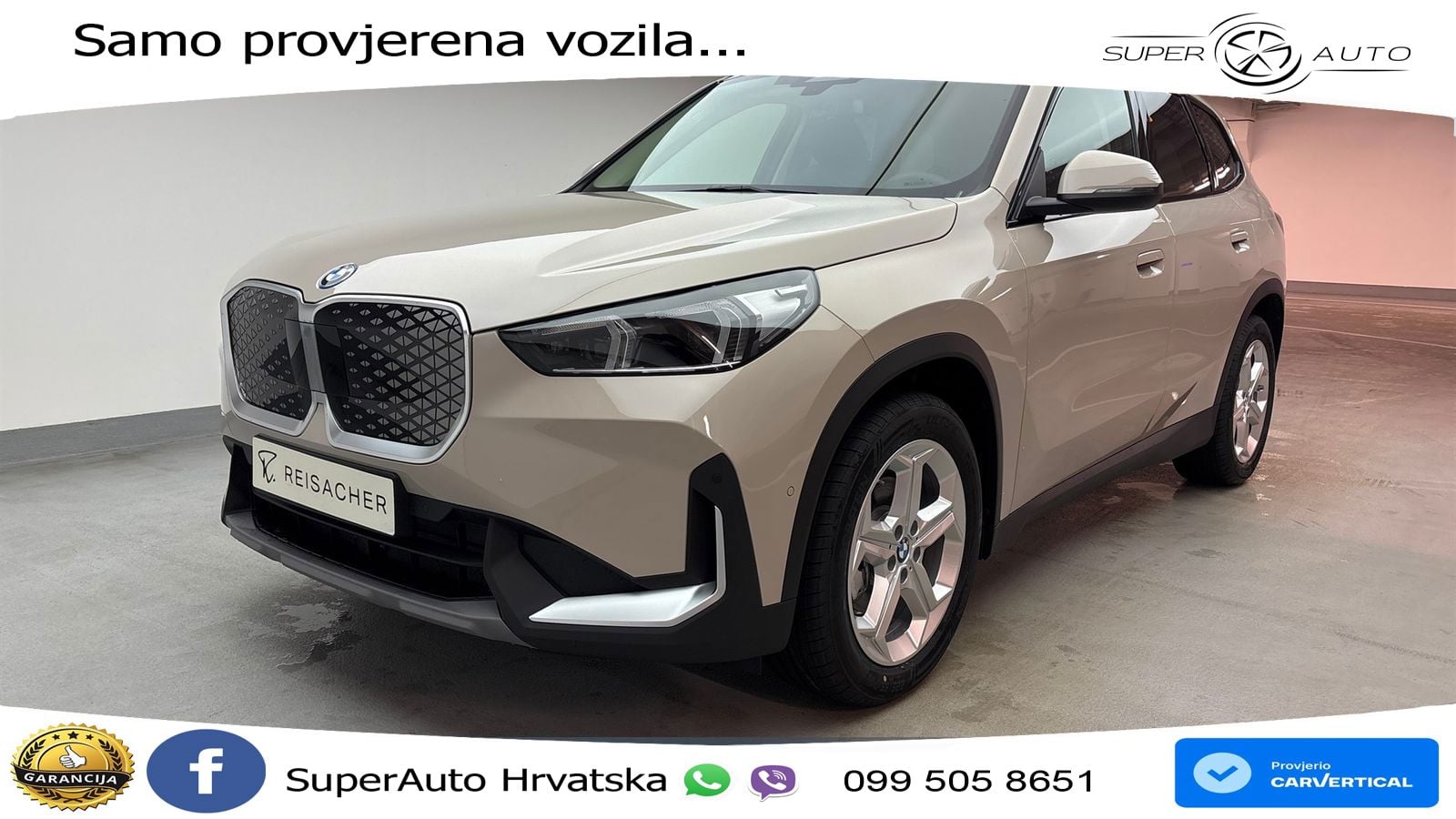 BMW iX1 66.5 kWh (204 KS) eDrive20 LED+GR SJED+ACC