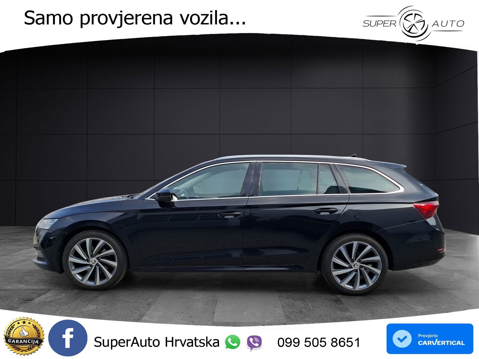 Škoda Octavia Combi 2.0 TDI (150 KS) DSG LED+GR SJED+ACC