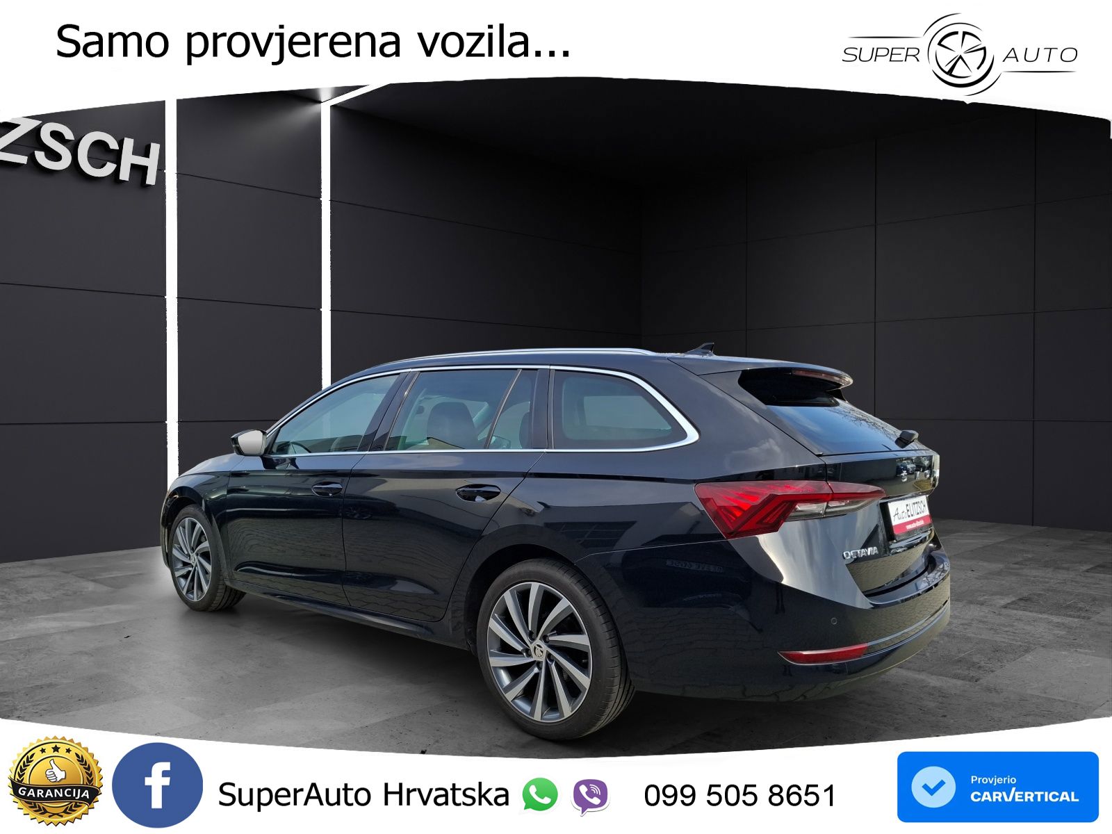 Škoda Octavia Combi 2.0 TDI (150 KS) DSG LED+GR SJED+ACC