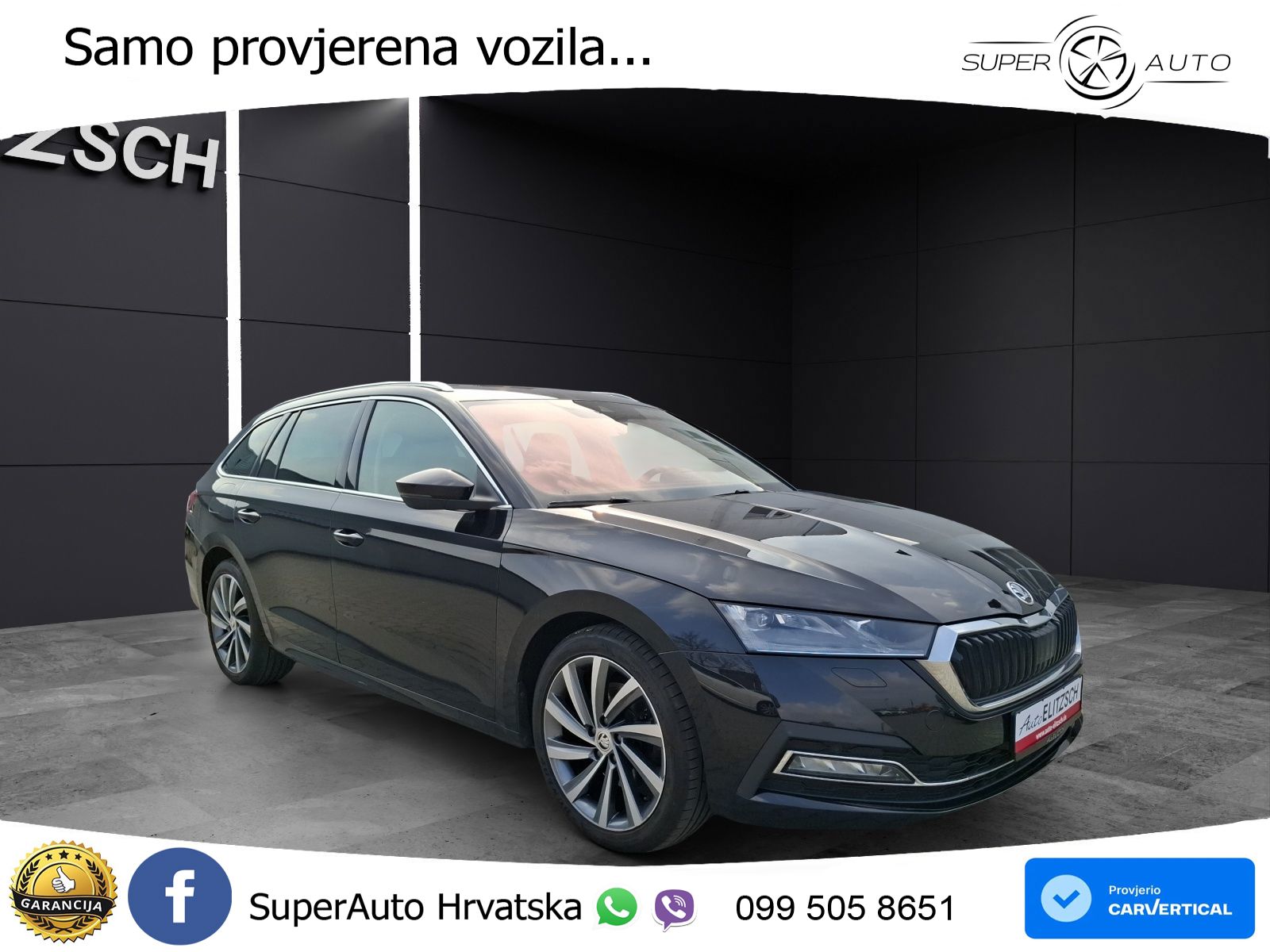 Škoda Octavia Combi 2.0 TDI (150 KS) DSG LED+GR SJED+ACC