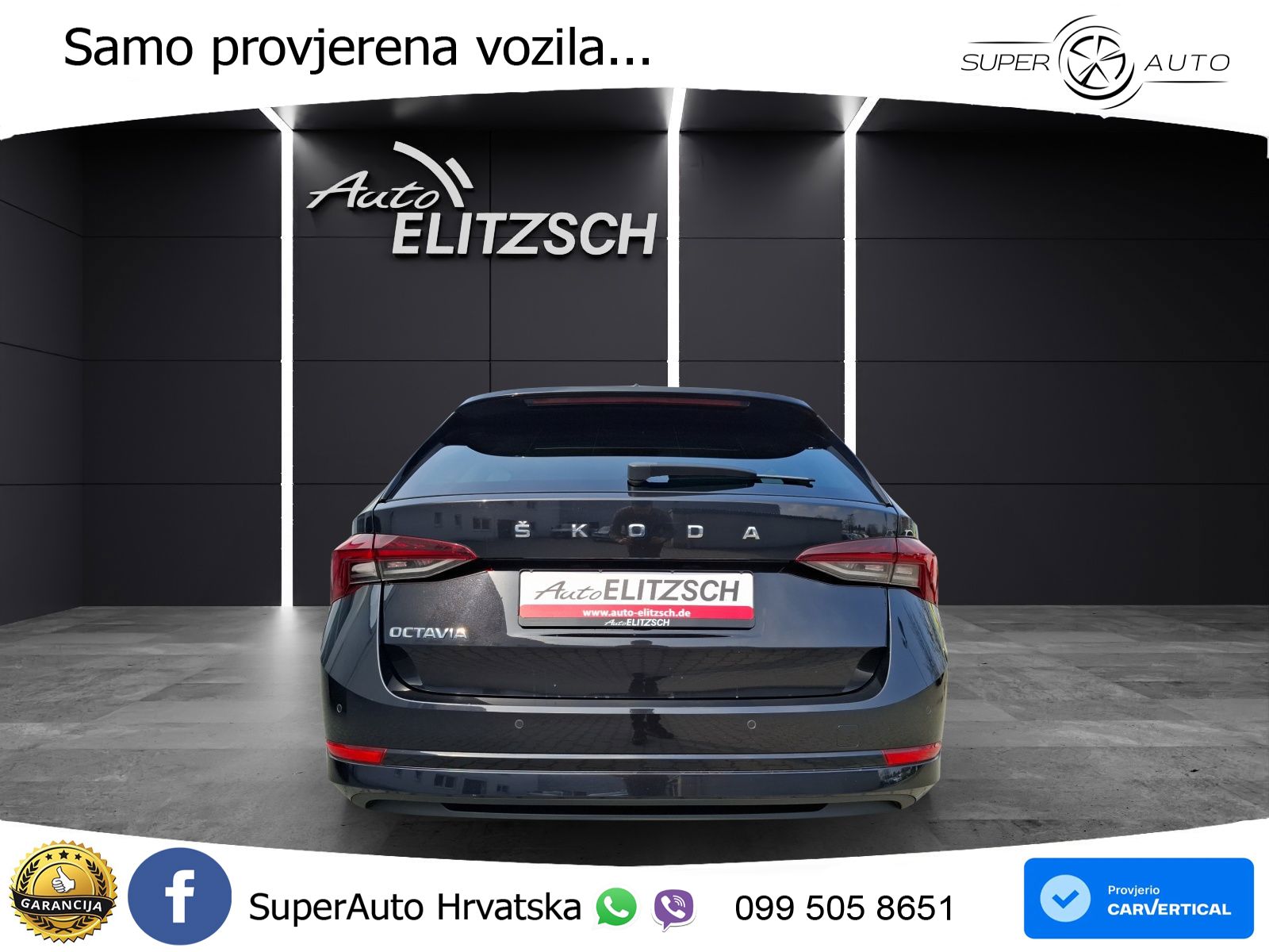 Škoda Octavia Combi 2.0 TDI (150 KS) DSG LED+GR SJED+ACC