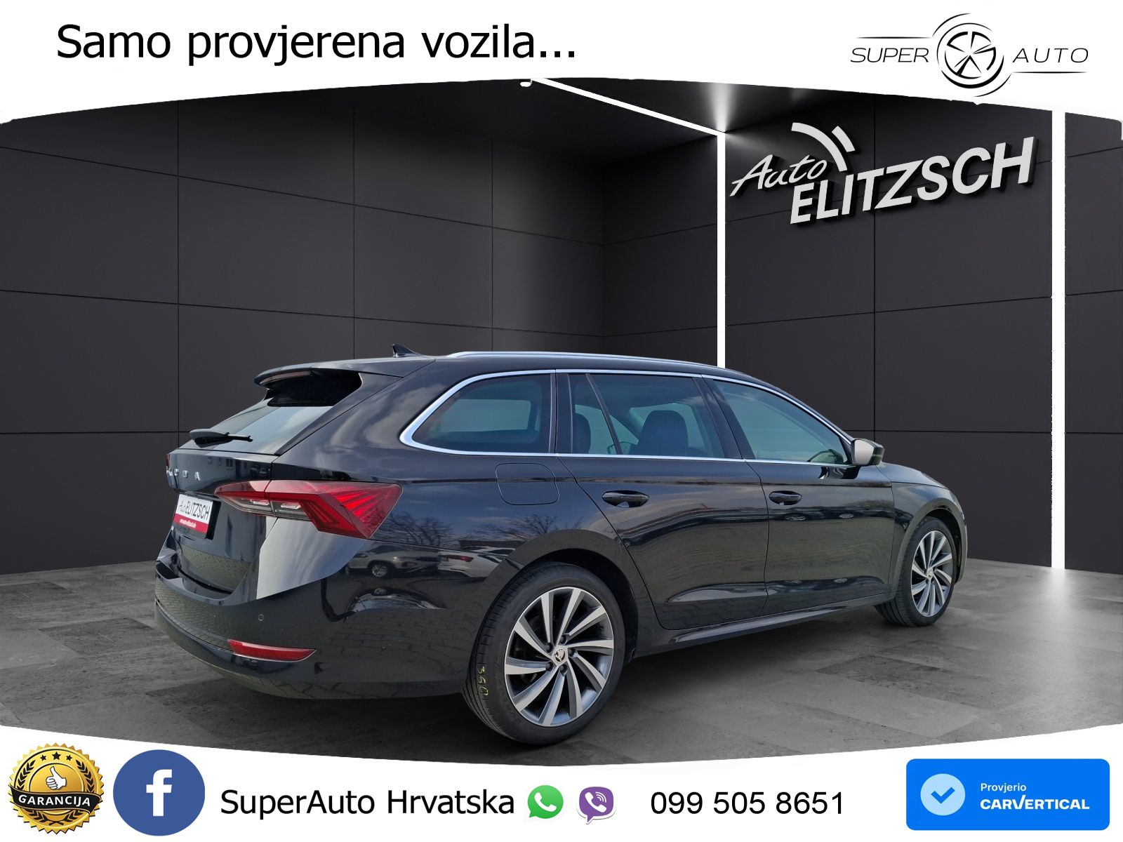 Škoda Octavia Combi 2.0 TDI (150 KS) DSG LED+GR SJED+ACC