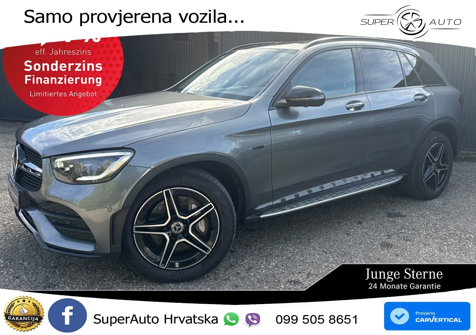 Mercedes GLC 300de (306 KS) 4MATIC 9G-TRONIC AMG ACC+GR SJED+360+PANO