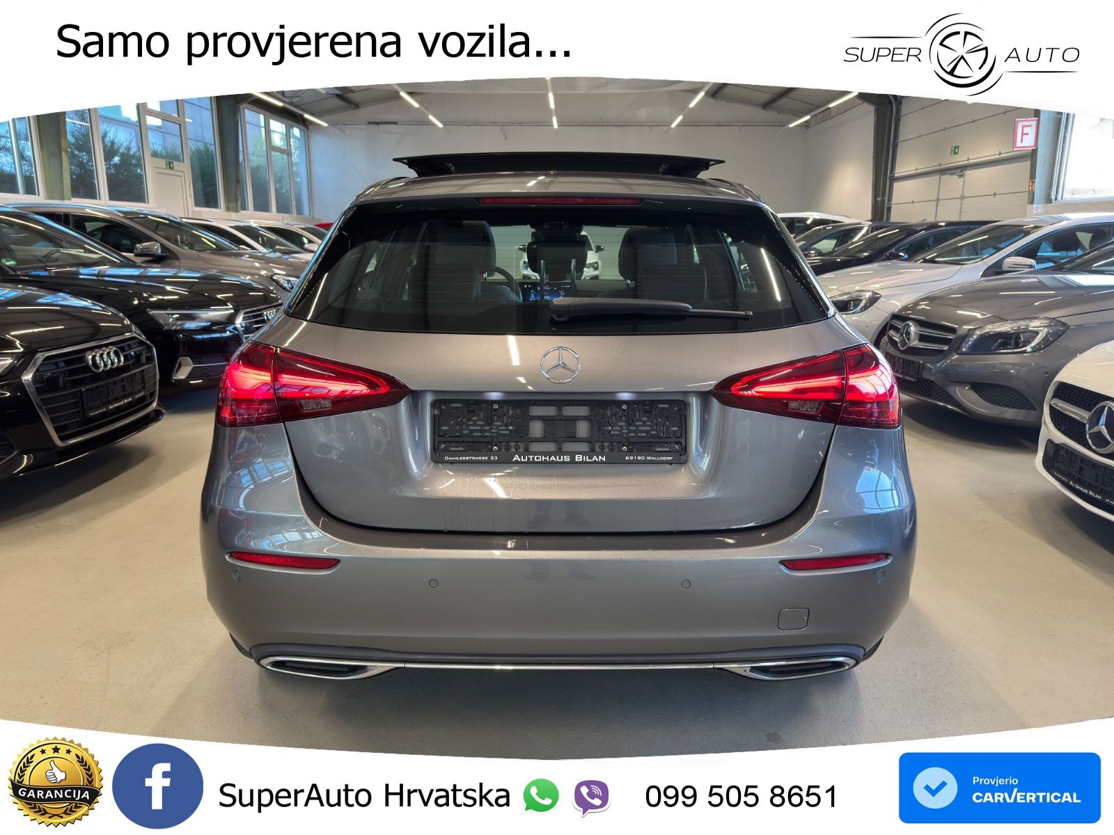 Mercedes-Benz A 180 7G-DCT LED+GR SJED+ACC