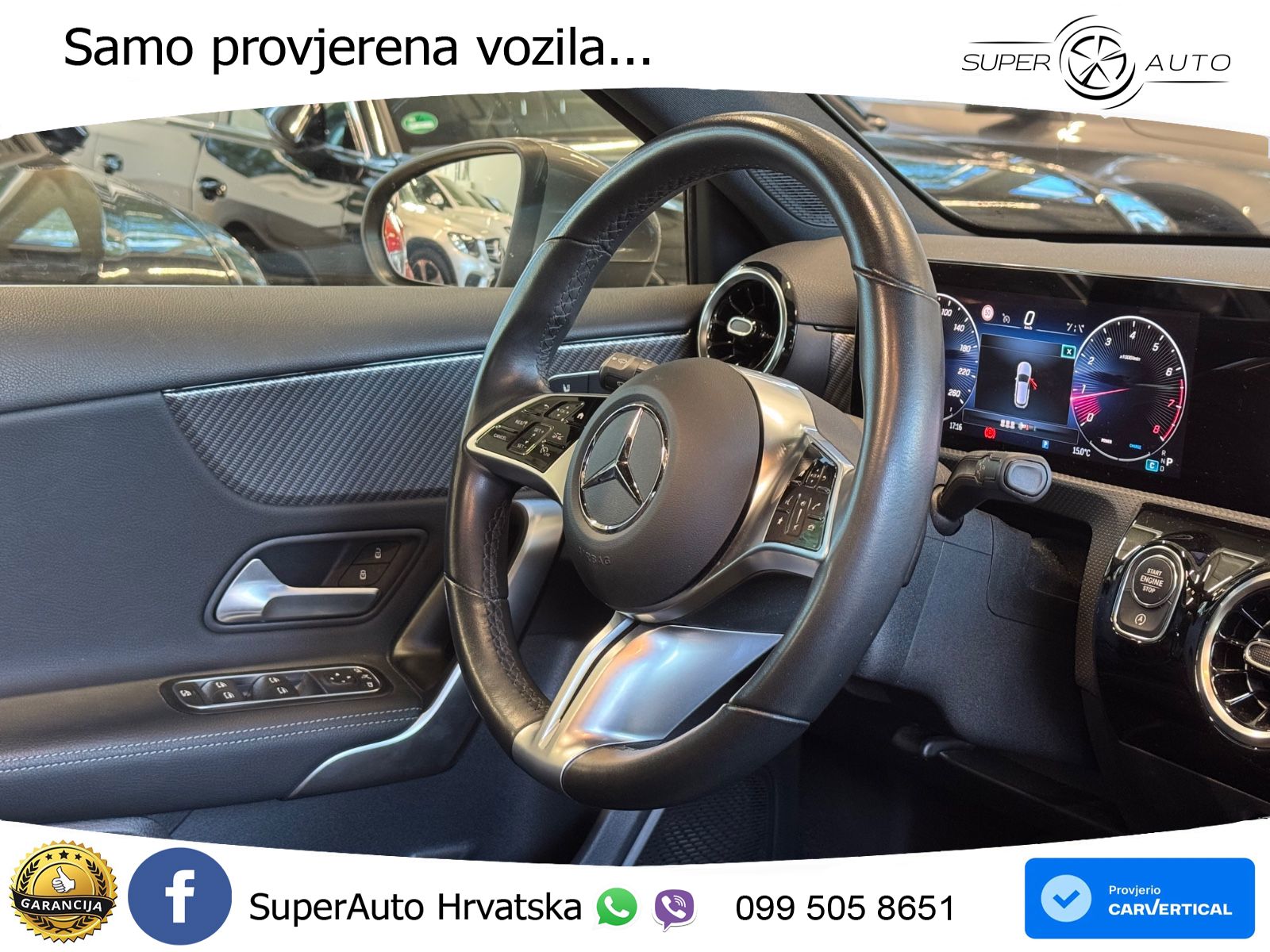 Mercedes-Benz A 180 7G-DCT LED+GR SJED+ACC