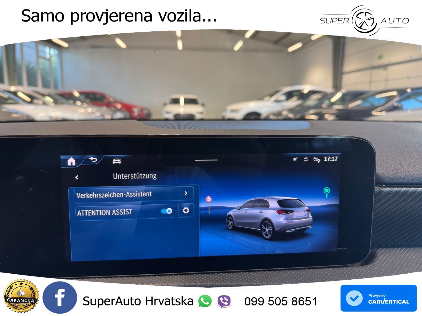 Mercedes-Benz A 180 7G-DCT LED+GR SJED+ACC