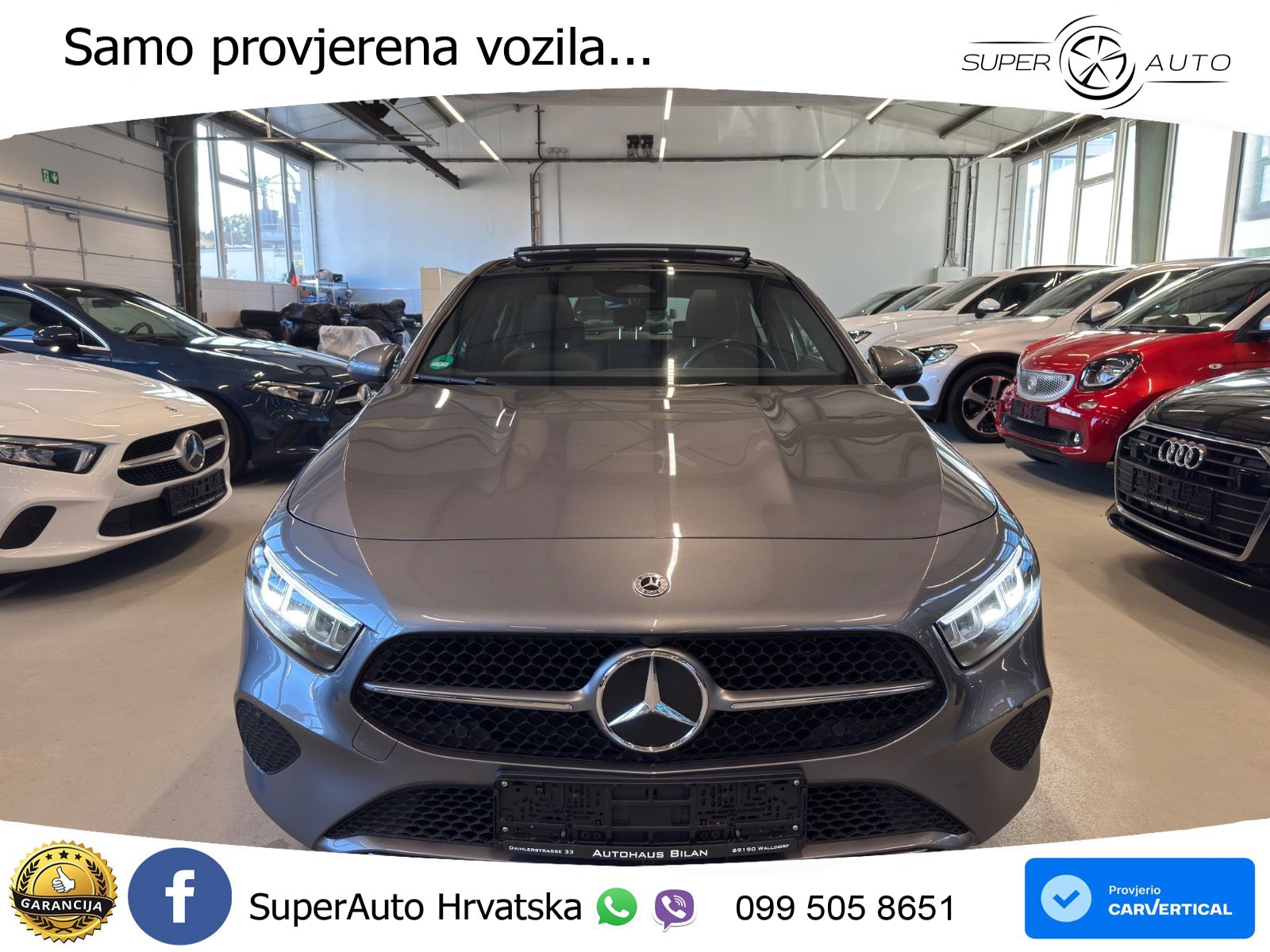 Mercedes-Benz A 180 7G-DCT LED+GR SJED+ACC