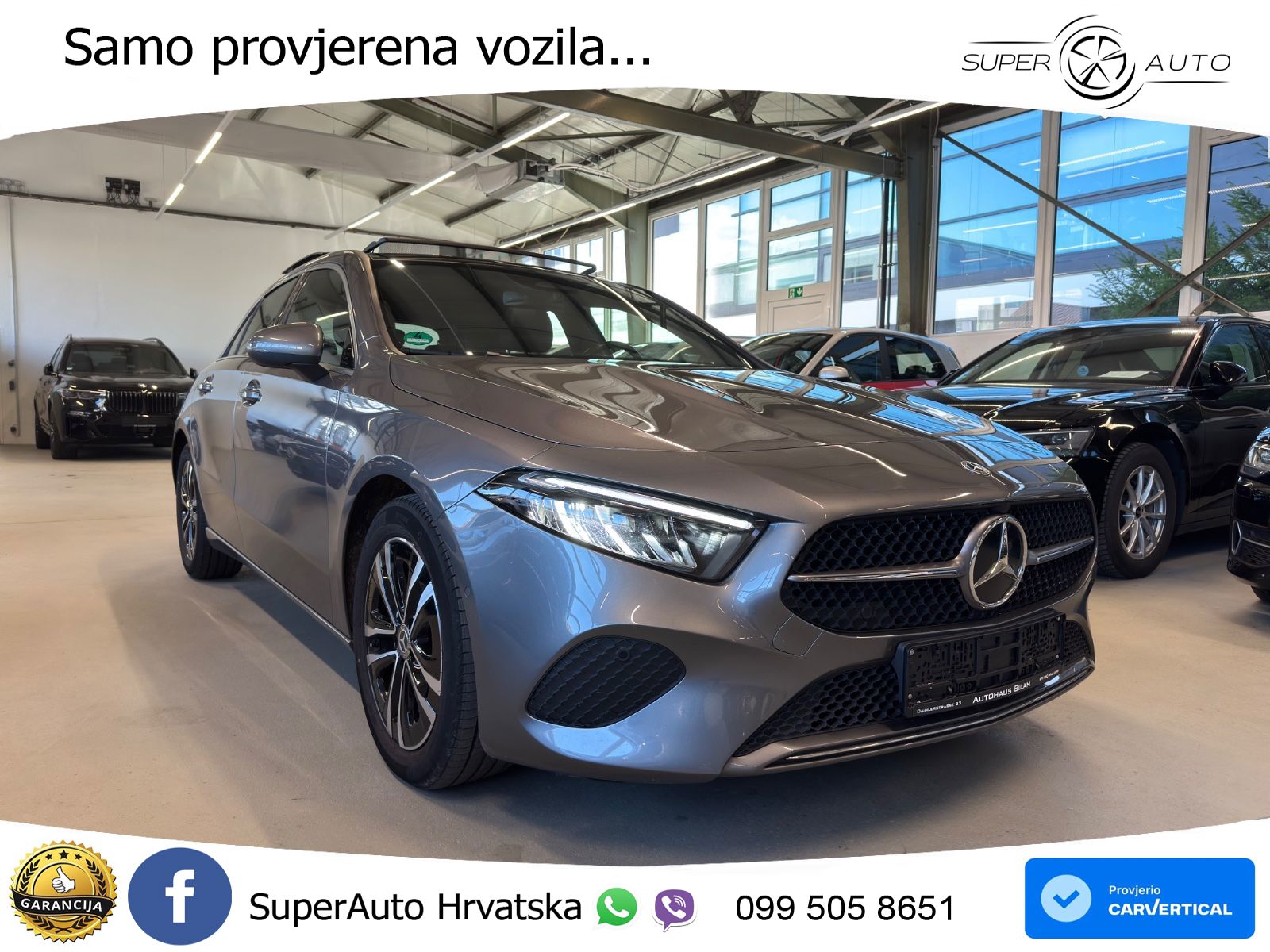 Mercedes-Benz A 180 7G-DCT LED+GR SJED+ACC