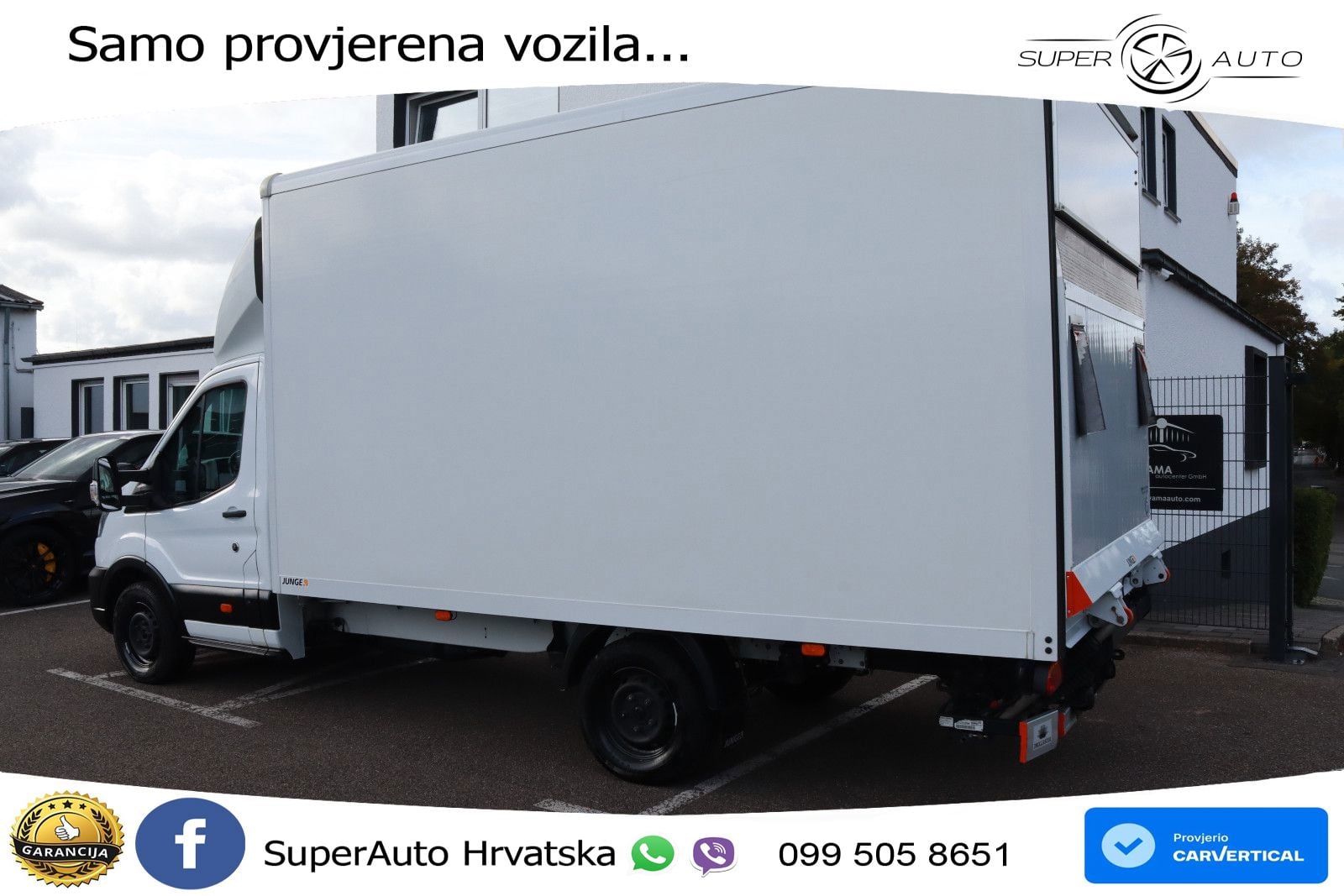 Ford Transit 2.0 TDCi Koffer mit LBW * KLIMA+EURO 6 * 159 KS