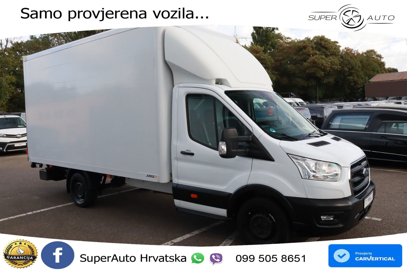 Ford Transit 2.0 TDCi Koffer mit LBW * KLIMA+EURO 6 * 159 KS