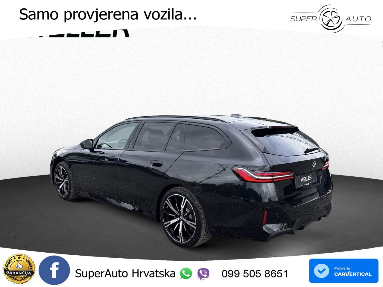 BMW 520i Touring (208 KS) Steptronic M Sport LED+GR SJED+ACC