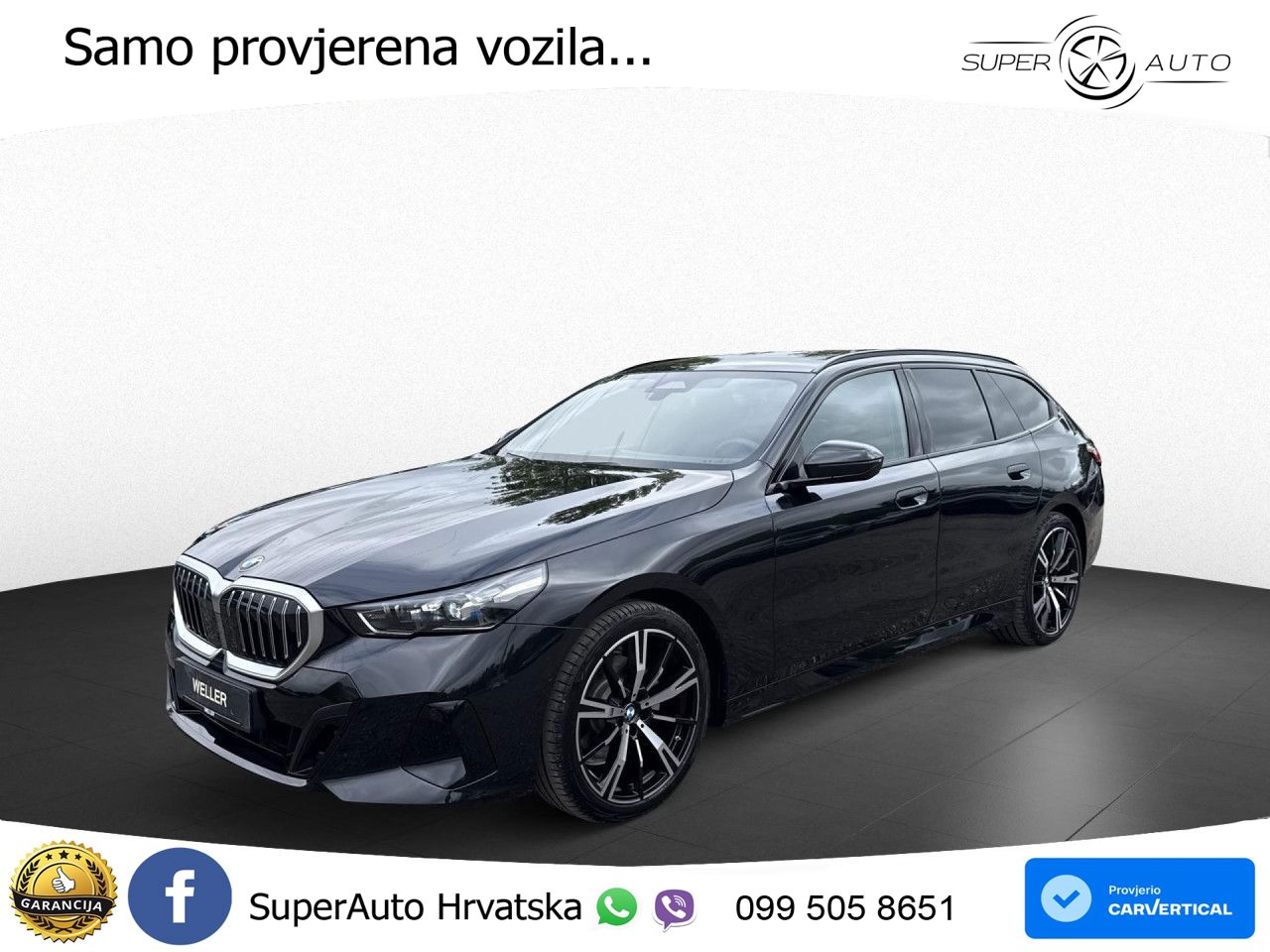 BMW 520i Touring (208 KS) Steptronic M Sport LED+GR SJED+ACC