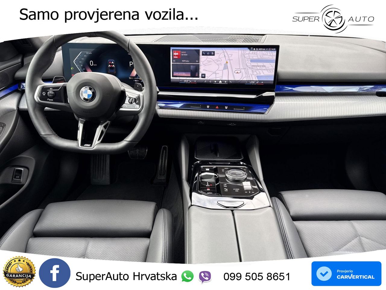 BMW 520i Touring (208 KS) Steptronic M Sport LED+GR SJED+ACC