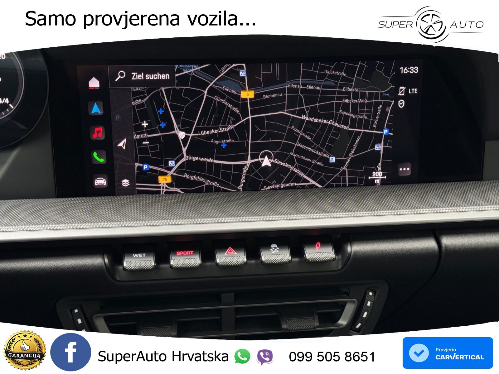 Porsche 911 Carrera S 3.0 (450 KS) PDK LED+GR SJED+ACC