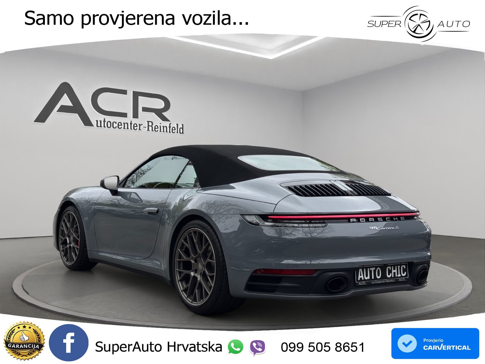 Porsche 911 Carrera S 3.0 (450 KS) PDK LED+GR SJED+ACC