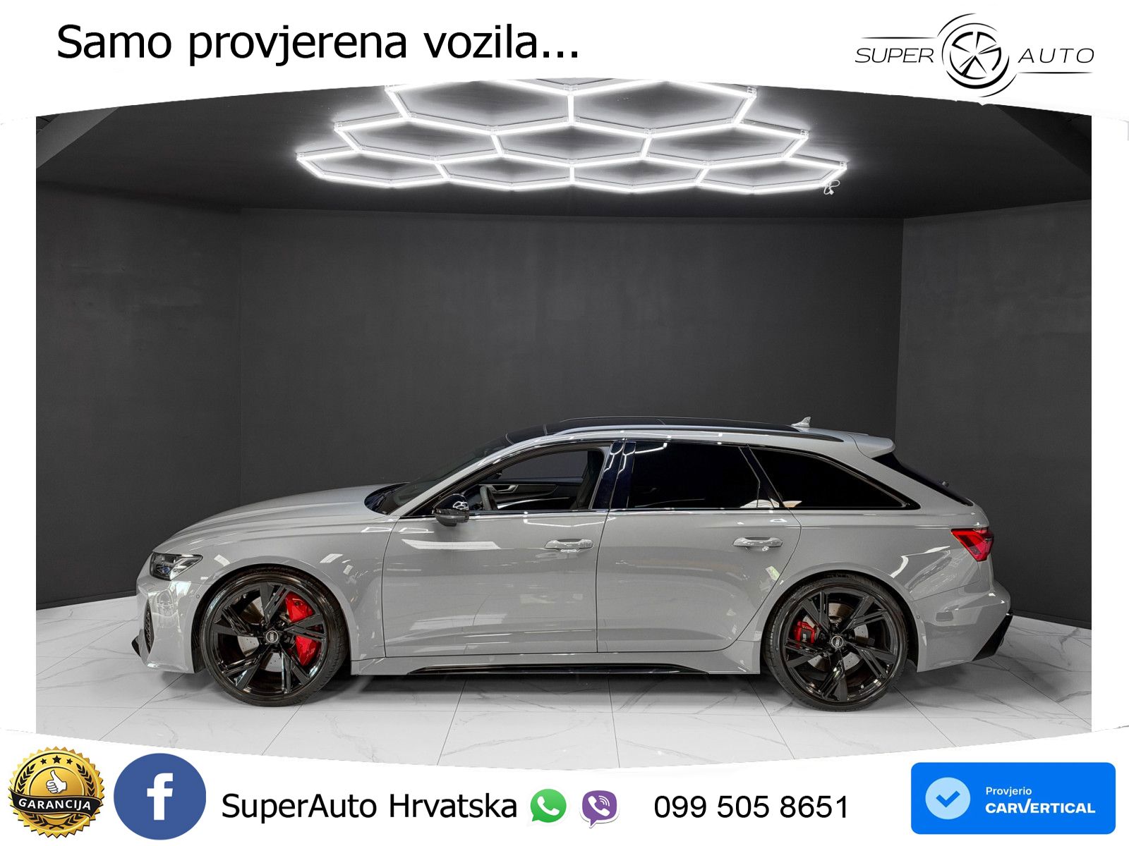 Audi RS6 Avant 4.0 TFSI V8 (600 KS) quattro Tiptronic LED+GR SJED+ACC