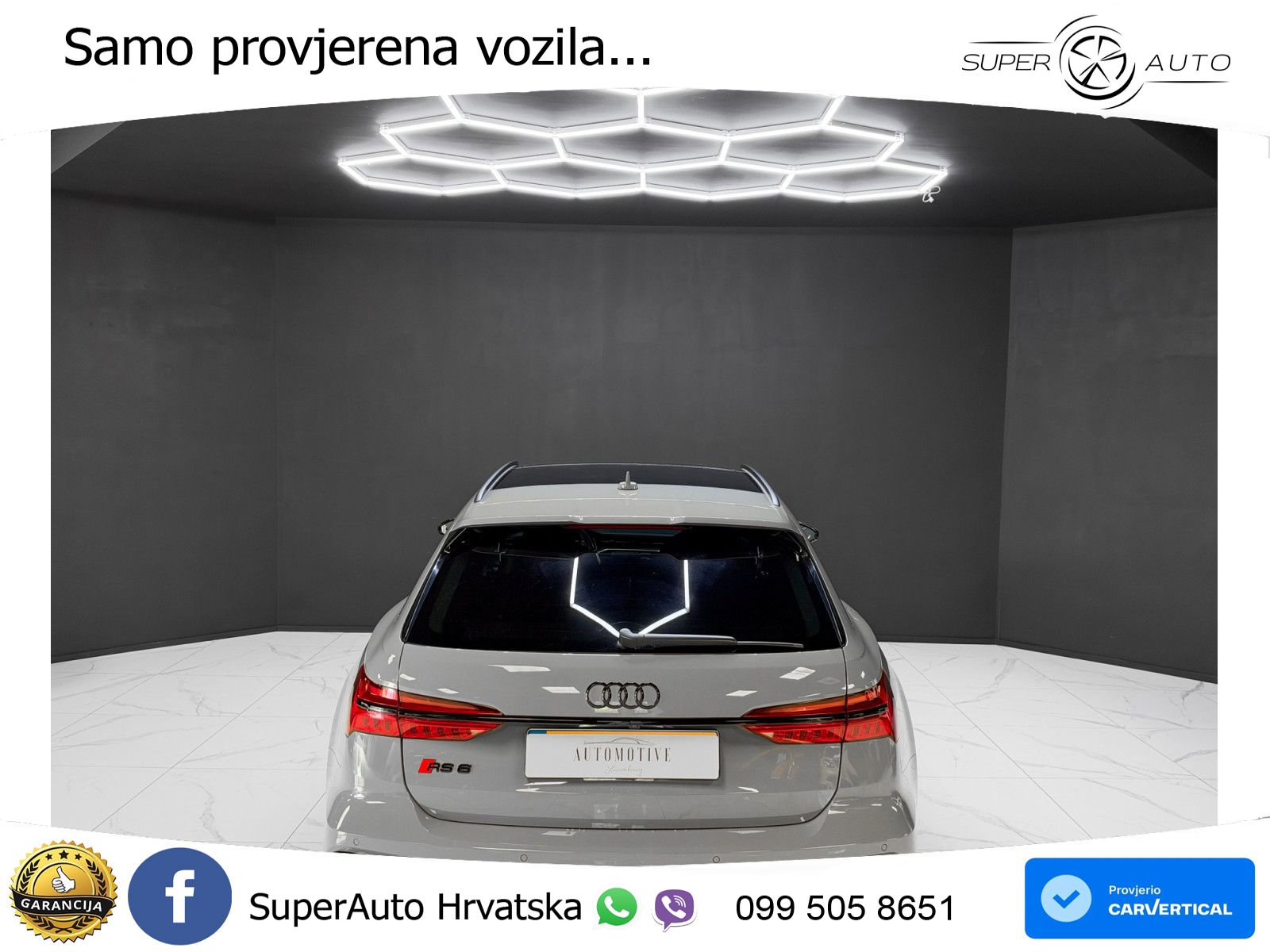 Audi RS6 Avant 4.0 TFSI V8 (600 KS) quattro Tiptronic LED+GR SJED+ACC